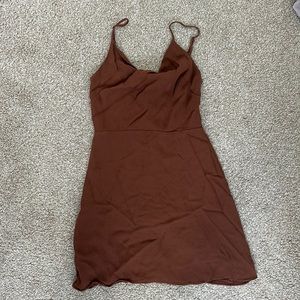 ARITZIA SPENCER DRESS - Brown S